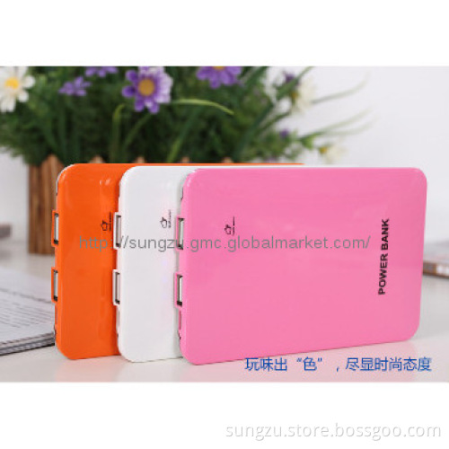 New fashional colorful mobile power supply and power bank